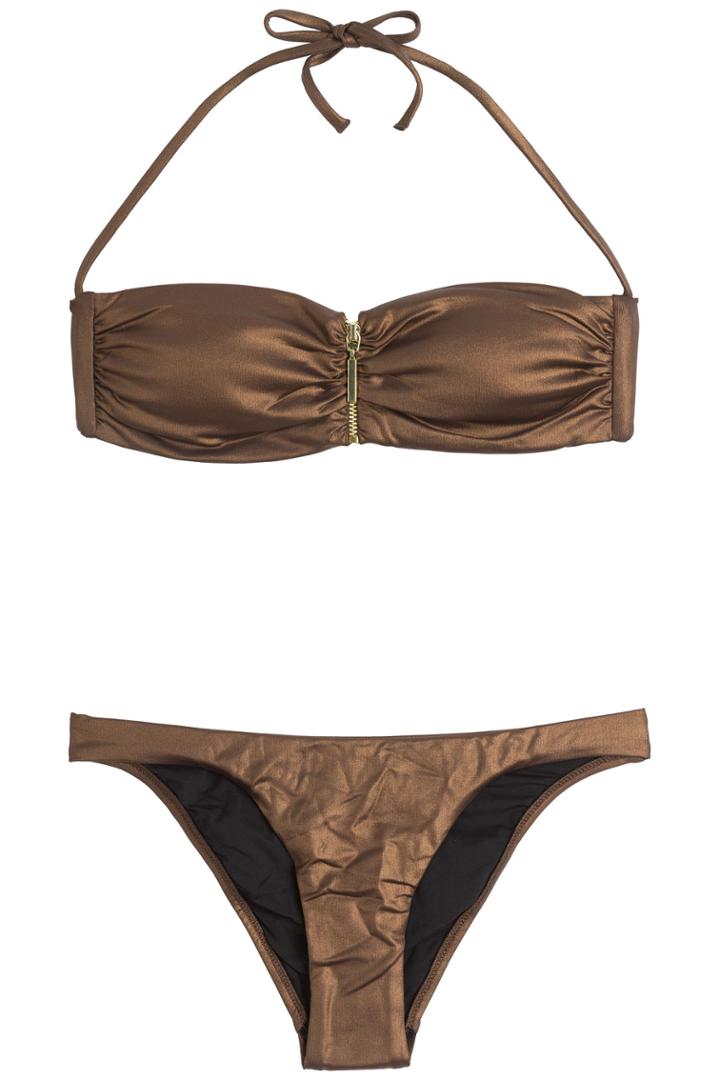 Melissa Odabash Melissa Odabash Sumatra Bikini - Brown