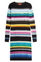 Missoni Missoni Stripped Knit Cotton-blend Dress