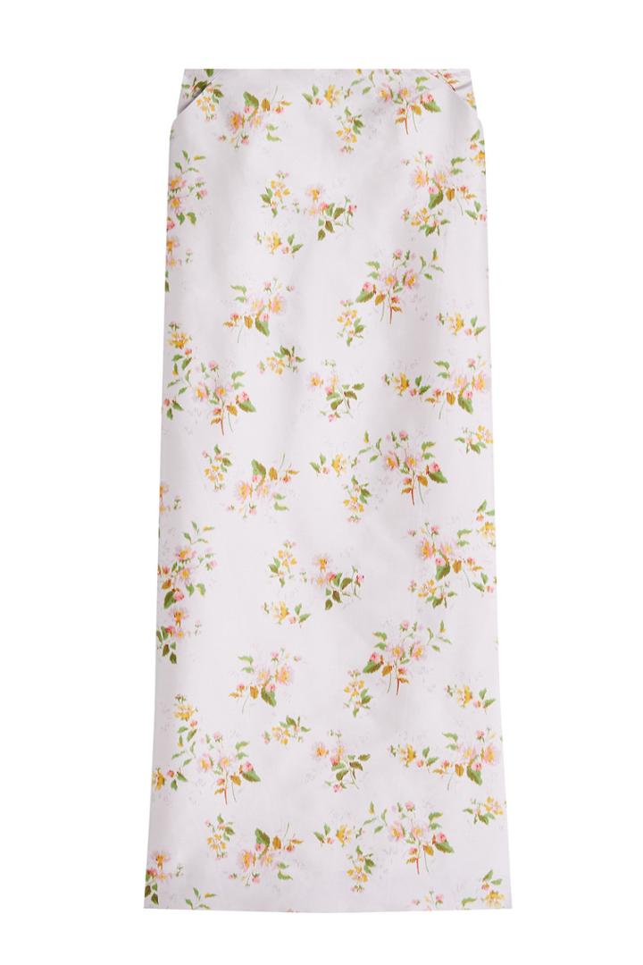 Brock Collection Brock Collection Snow Printed Silk Skirt