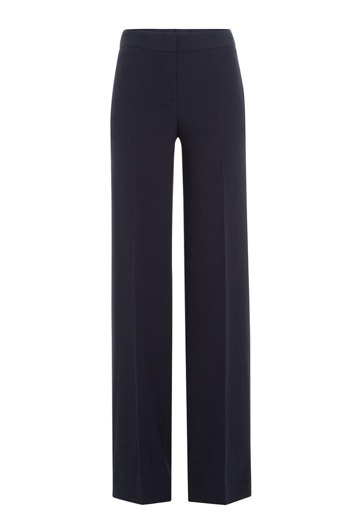 Dkny Dkny Wide Leg Trousers - Blue