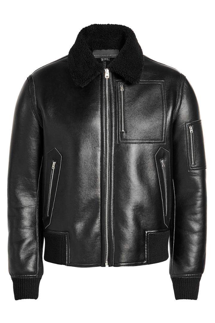 Stella Mccartney Stella Mccartney Liam Faux Leather Jacket
