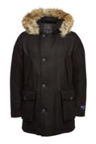 Woolrich Woolrich Arctic Virgin Wool Down Parka With Fur And Cashmere