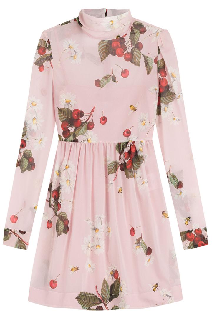 Red Valentino Red Valentino Printed Silk Dress - Florals