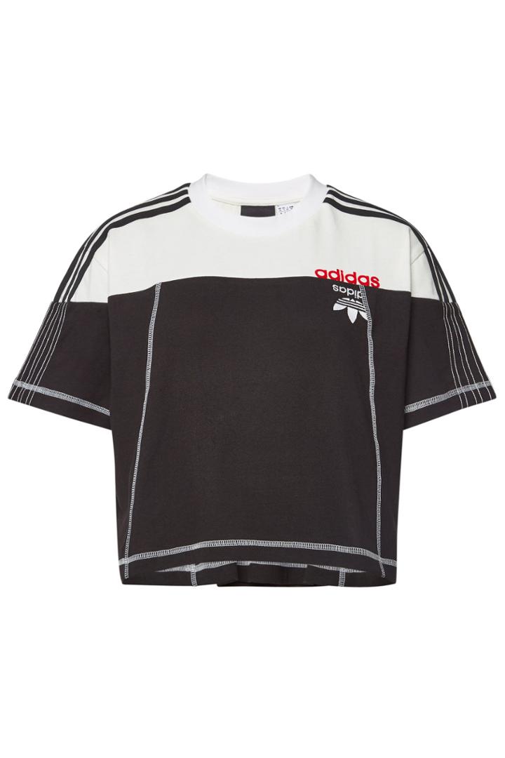 Adidas Originals By Alexander Wang Adidas Originals By Alexander Wang Cotton Crop Top