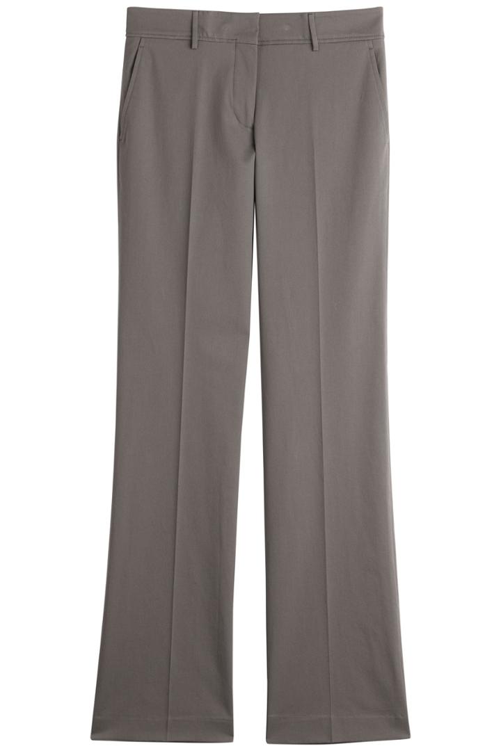 Etro Etro Wide Leg Stretch Cotton Pants - Brown