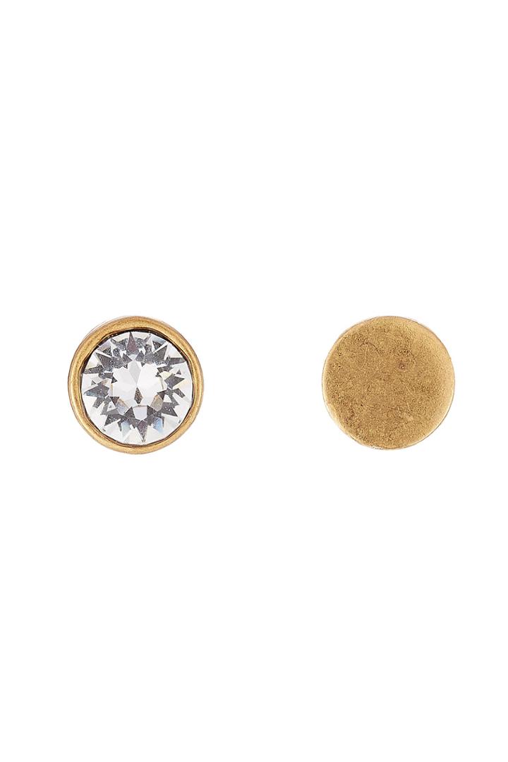 Marc Jacobs Marc Jacobs Studs With Crystal Embellishment - Gold