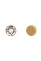 Marc Jacobs Marc Jacobs Studs With Crystal Embellishment - Gold