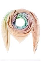 Faliero Sarti Faliero Sarti Fringed Scarf With Silk, Cotton And Cashmere - Multicolor