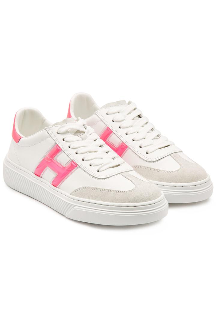Hogan Hogan H365 Leather And Suede Sneakers