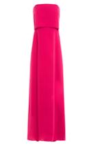 Halston Heritage Halston Heritage Strapless Gown With Layered Bodice