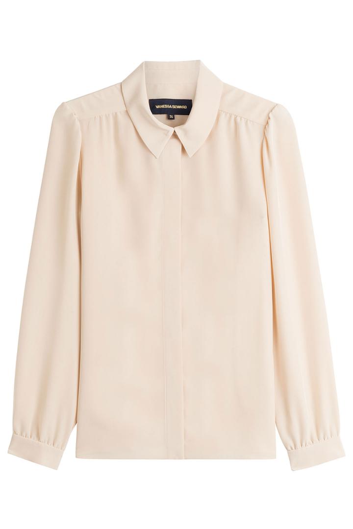 Vanessa Seward Vanessa Seward Silk Blouse - Beige