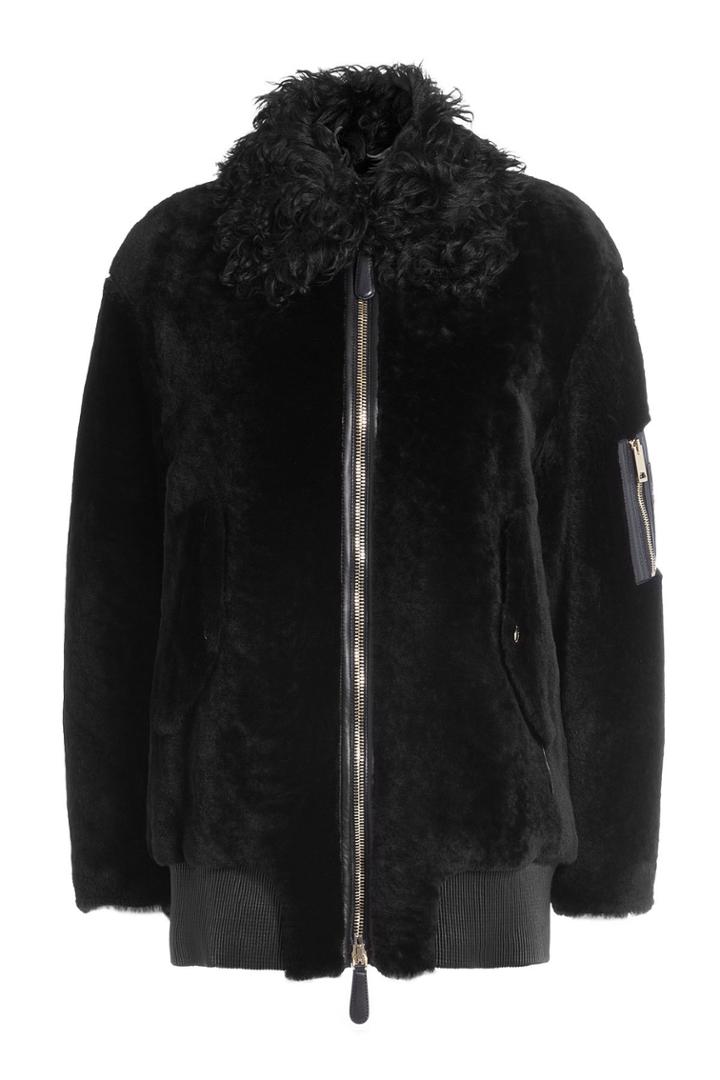 Burberry London Burberry London Shearling Bomber Jacket