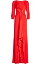 Roberto Cavalli Roberto Cavalli Draped Floor Length Dress