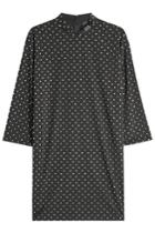 Marc Jacobs Marc Jacobs Mock Neck Glitter Dress