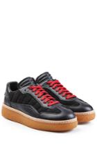Alexander Wang Alexander Wang Sneakers With Leather And Suede - Black