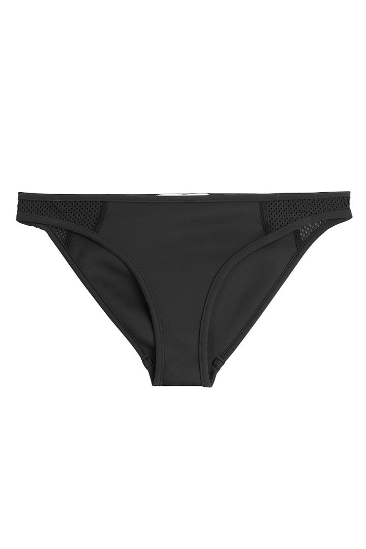 Stella Mccartney Stella Mccartney Neoprene And Mesh Bikini Bottoms