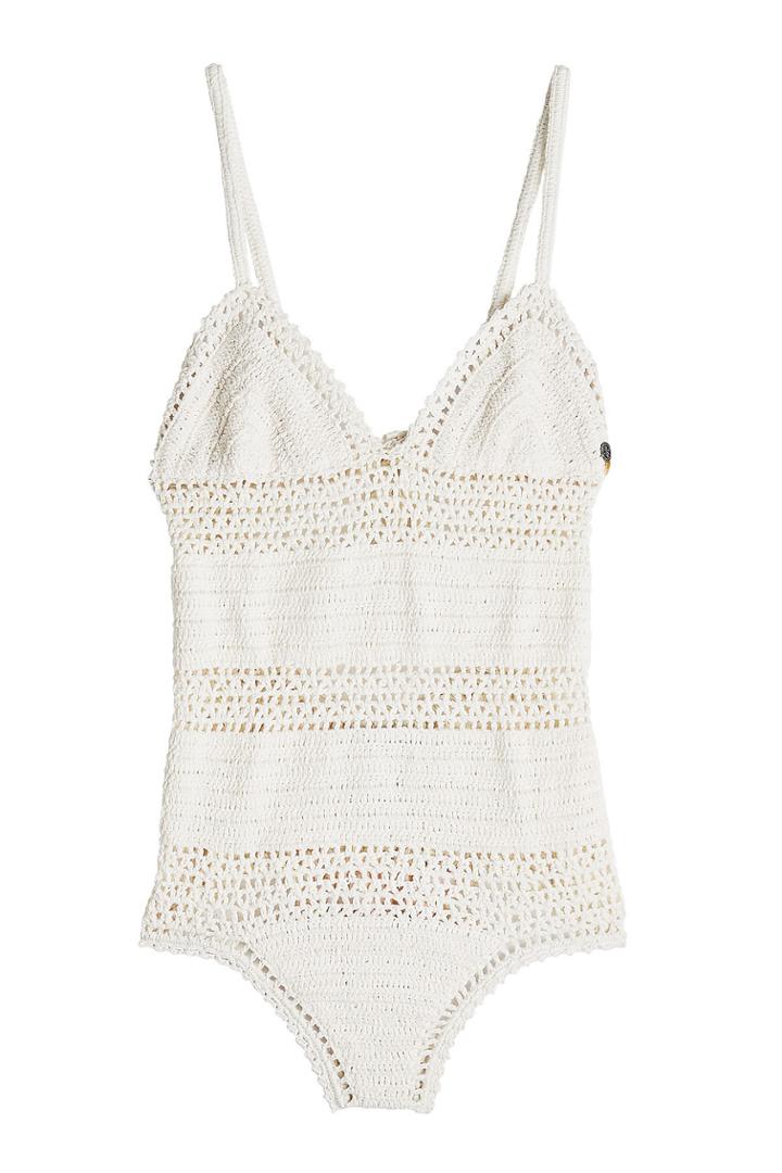 She Made Me She Made Me Crochet Knit Swimsuit