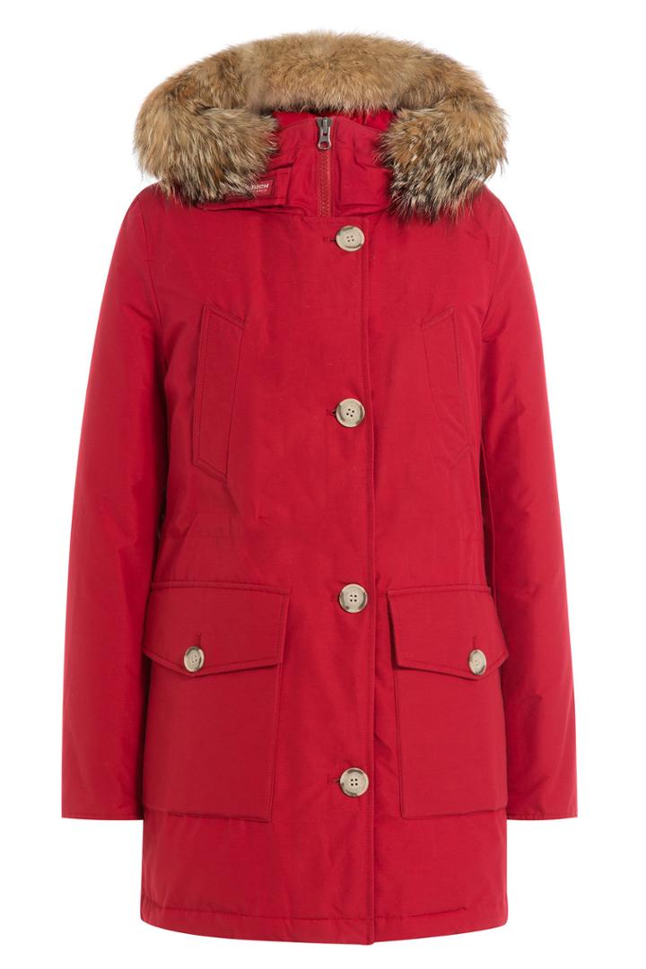 Woolrich Woolrich Down Parka With Fur-trimmed Hood - None