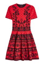 Alexander Mcqueen Alexander Mcqueen Flared Dress