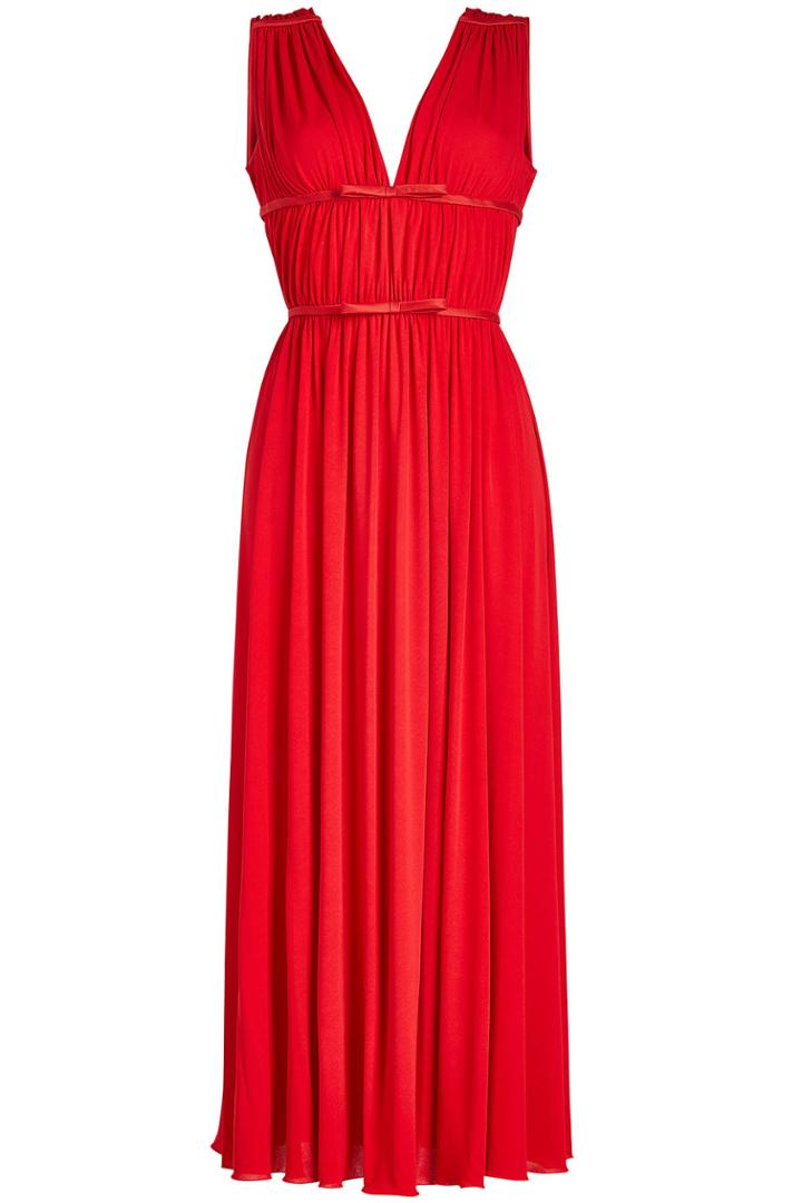 Giambattista Valli Giambattista Valli Gathered Dress With Bows