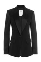 Dkny Dkny Tailored Blazer With Satin - Black