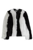 Boutique Moschino Two-tone Sheepskin Jacket