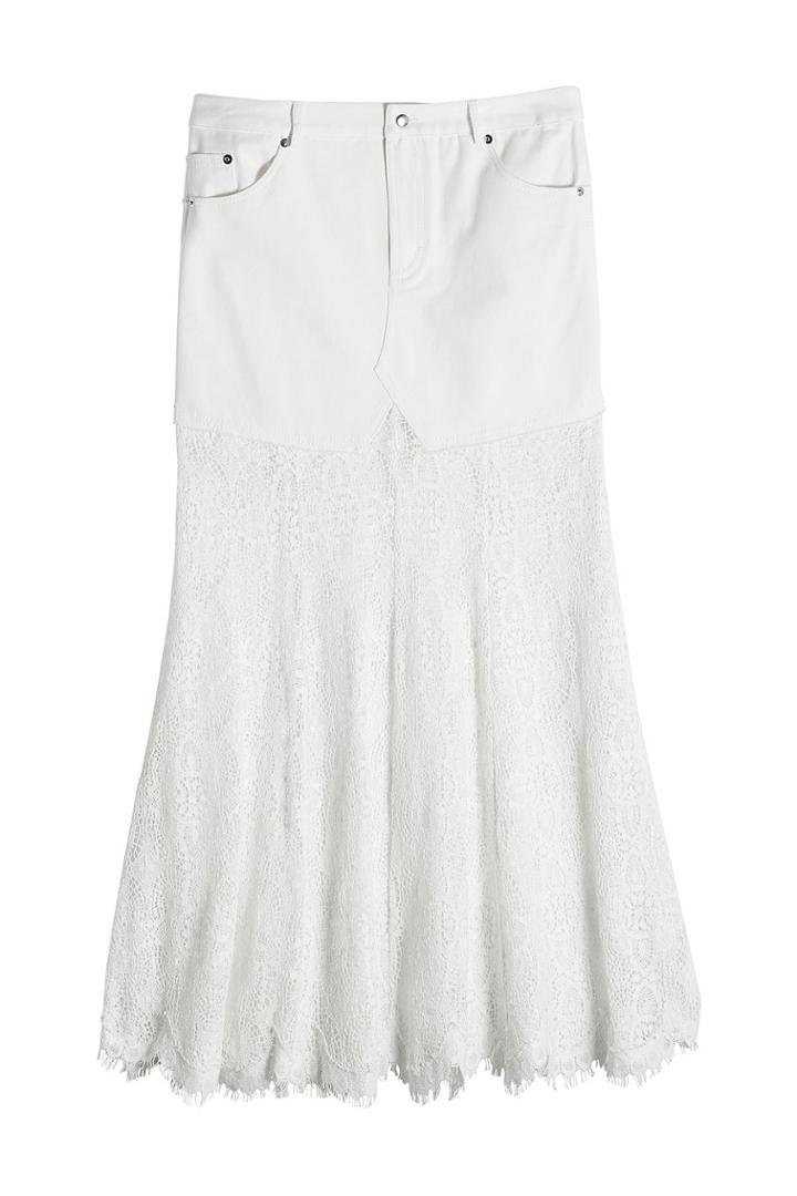 Mcq Alexander Mcqueen Mcq Alexander Mcqueen Skirt With Lace