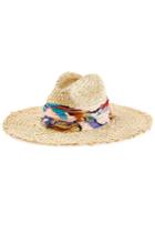 Emilio Pucci Emilio Pucci Straw Hat With Printed Trim - Red