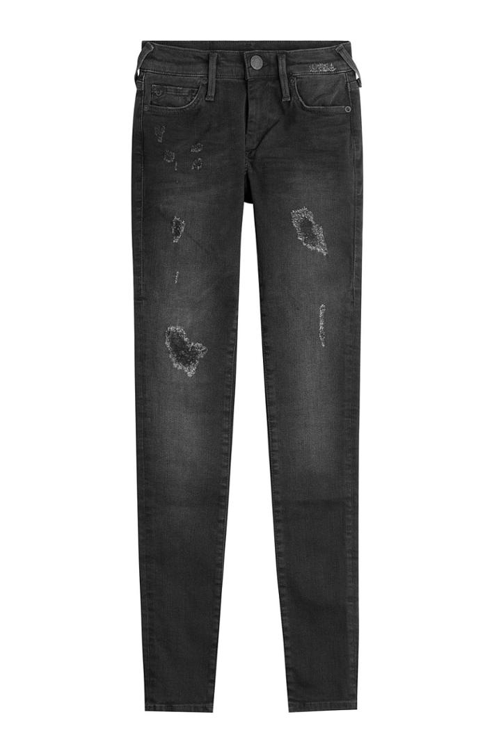 True Religion True Religion Distressed Halle Skinny Jeans