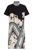 Roberto Cavalli Roberto Cavalli Printed Dress With Turtleneck - Florals