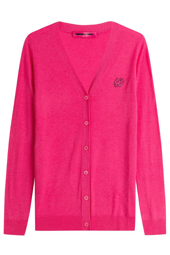 Mcq Alexander Mcqueen Mcq Alexander Mcqueen Wool Cardigan - Pink