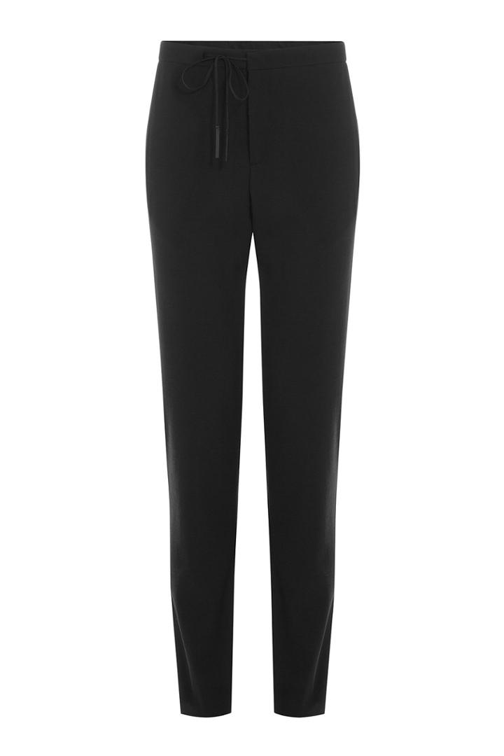 Maison Margiela Maison Margiela Drawstring Wool Pants - Black