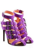 Roland Mouret Roland Mouret Martor Suede Stilettos - Purple