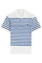 Alexander Mcqueen Alexander Mcqueen Cotton Striped Polo Shirt - Florals