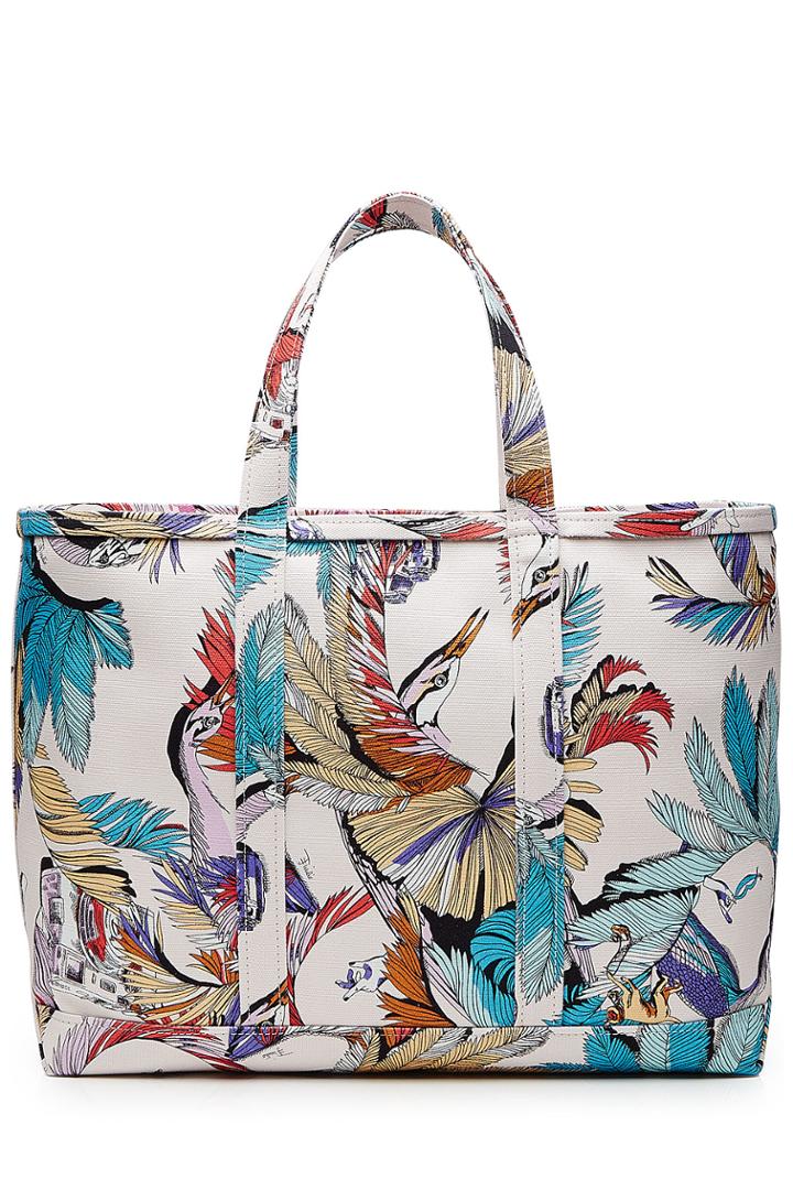 Emilio Pucci Emilio Pucci Printed Cotton Tote - Red