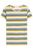 Iro Iro Distressed Linen T-shirt - Multicolored