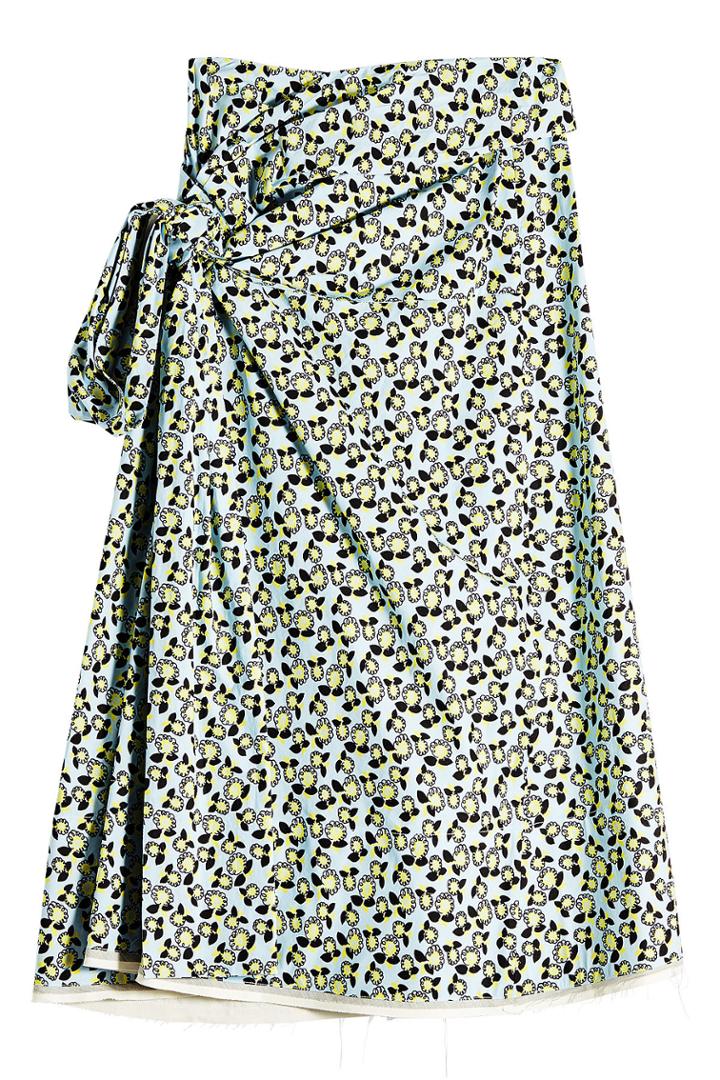 Marni Marni Printed Skirt In Cotton