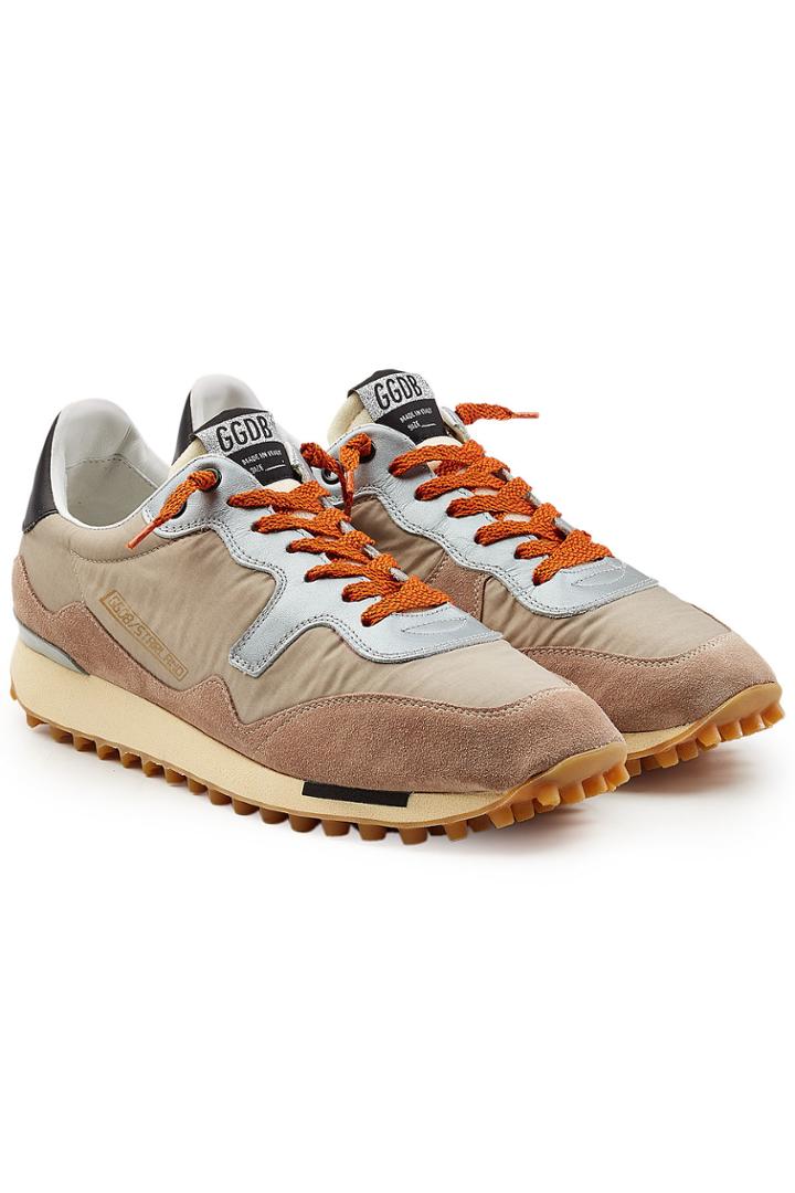 Golden Goose Deluxe Brand Golden Goose Deluxe Brand Starland Sneakers With Metallic Leather And Suede