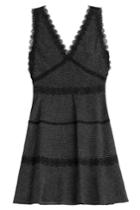 The Kooples The Kooples Print Dress With Lace