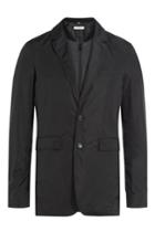 Burberry London Burberry London Jacket With Leather-trimmed Vest - Black