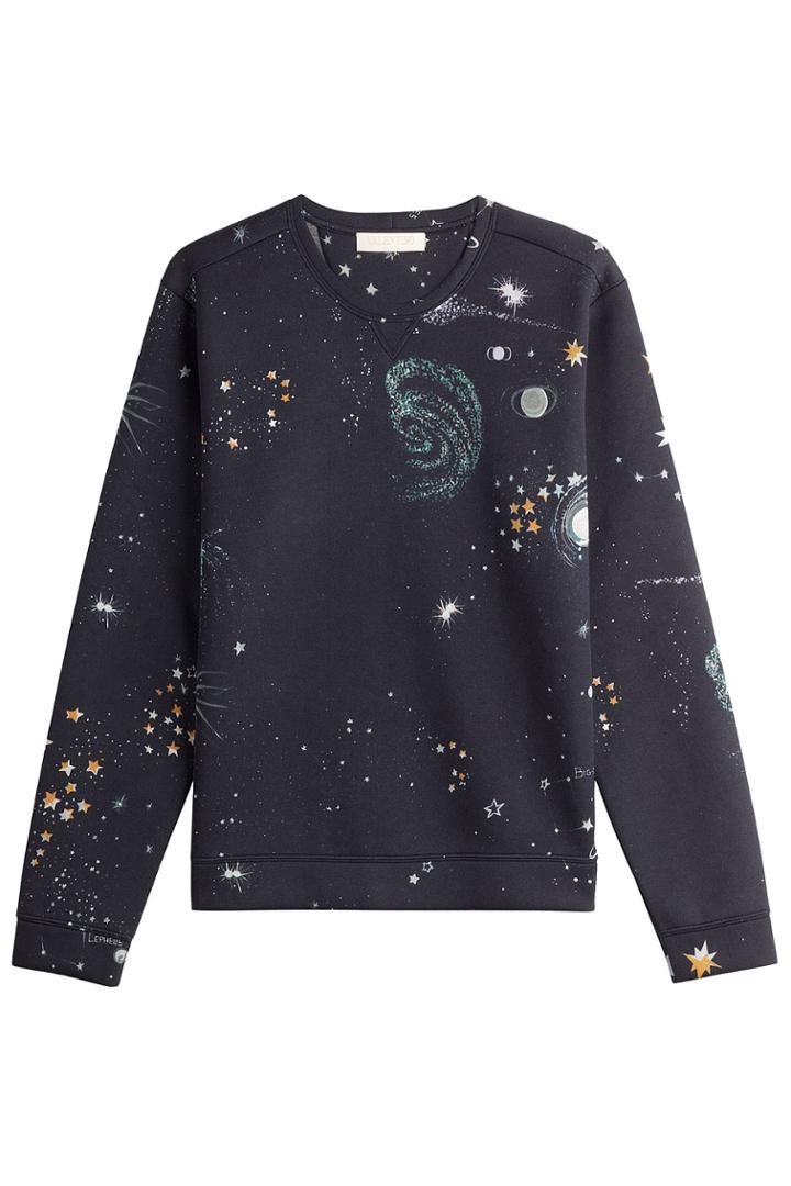 Valentino Valentino Cosmo Printed Sweatshirt - Multicolor