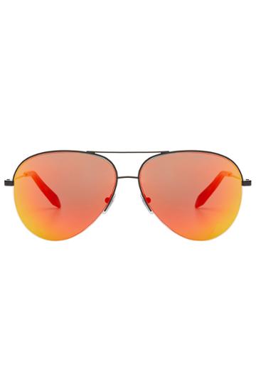 Victoria Beckham Victoria Beckham Classic Victoria Sunglasses - Red