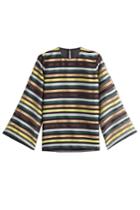 Emilia Wickstead Emilia Wickstead Striped Top With Silk