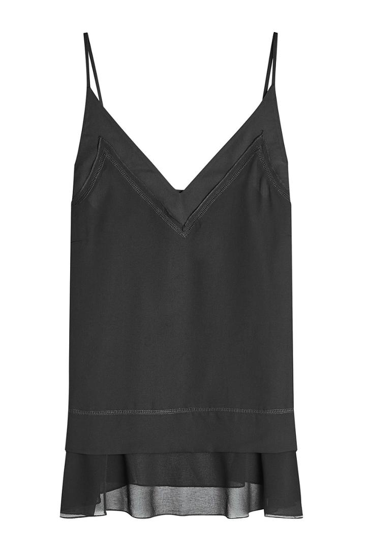 By Malene Birger By Malene Birger Camisole With Chiffon Hem