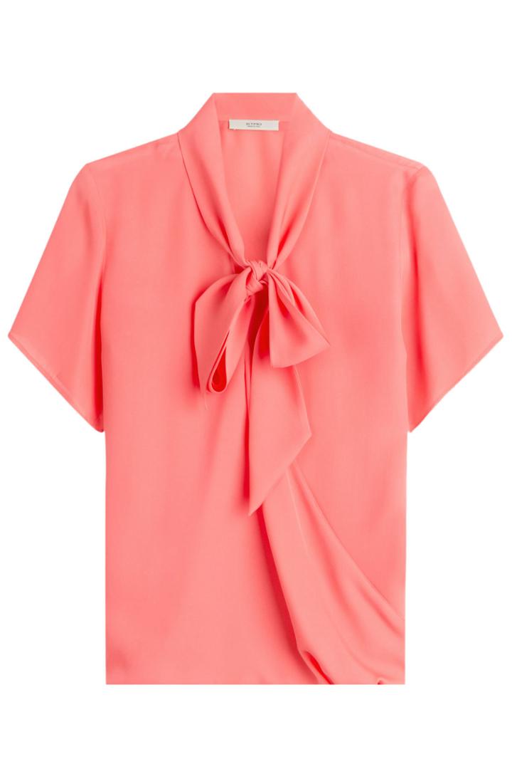 Etro Etro Silk Top - Orange