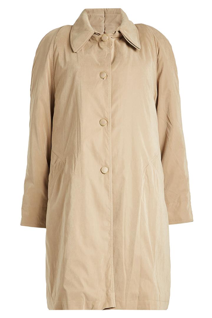 Vetements Vetements Double Coat With Quilted Panels