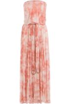 Roberto Cavalli Roberto Cavalli Tie-dye Printed Maxi Dress - Rose
