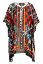 Roberto Cavalli Roberto Cavalli Printed Silk Tunic - Multicolored