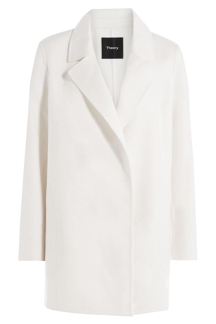 Theory Theory Wool-cashmere Jacket - White