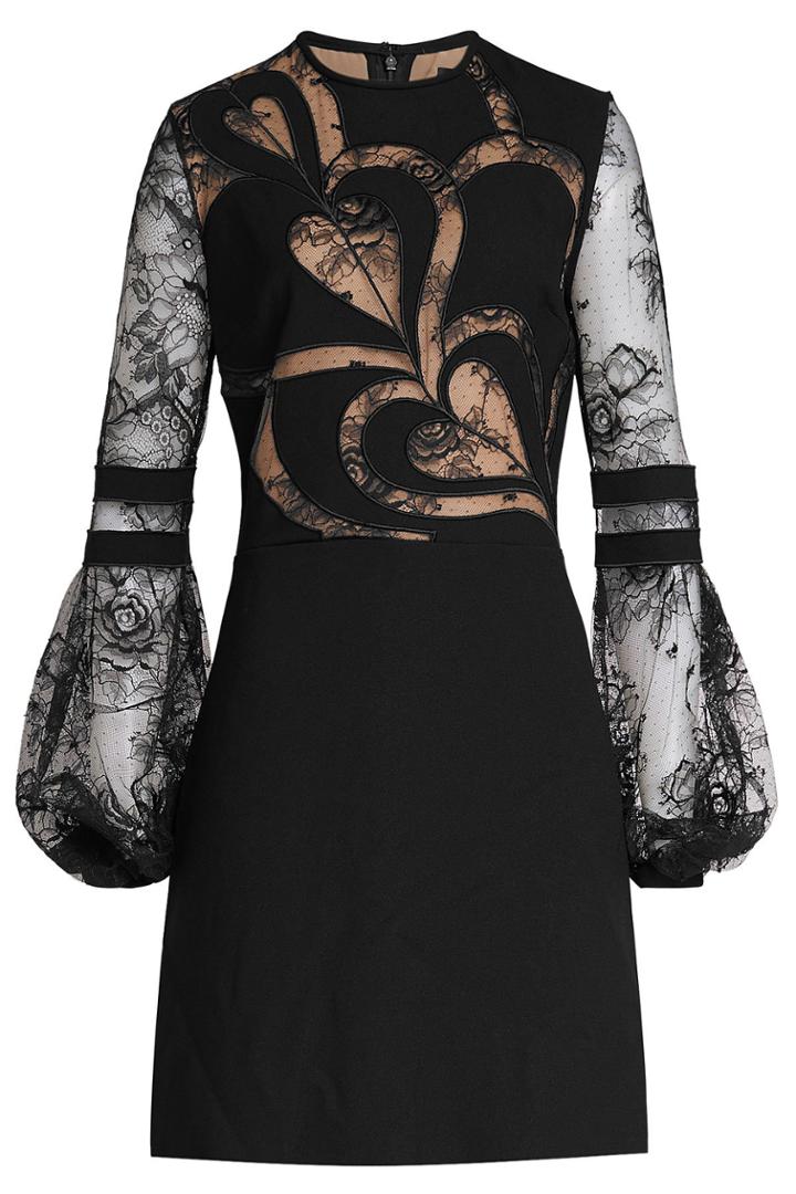 Elie Saab Elie Saab Mini Dress With Lace